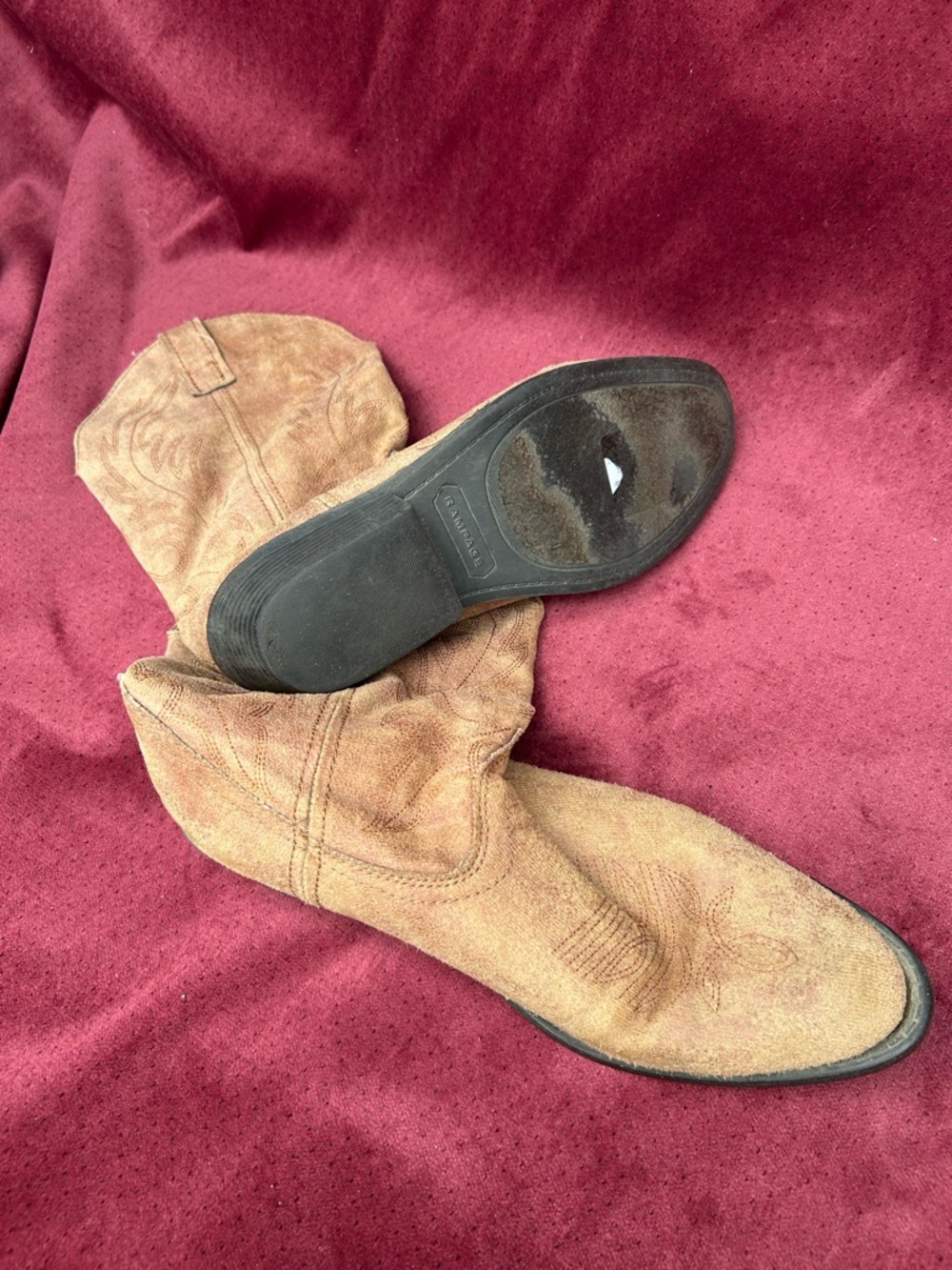 Rampage Suede Boots - Brown - Picture 4 of 7